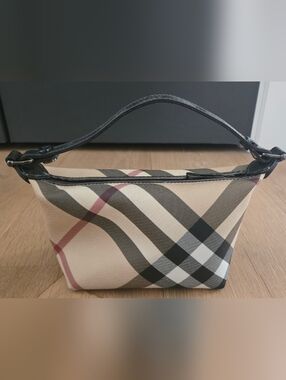 Burberry Diagonal Nova Check Mini Bag
